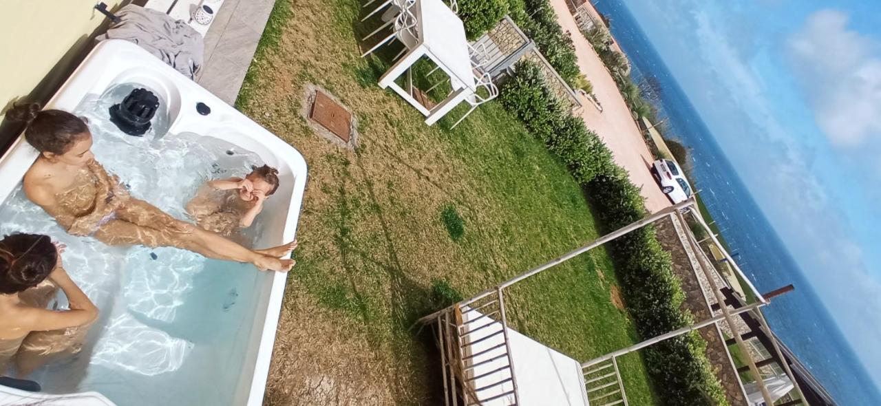 Cluxury-Torre Dei Saraceni Boutique Apt By The Sea Beach, Pool,Private Jacuzzi, Parking チェルヴォ エクステリア 写真