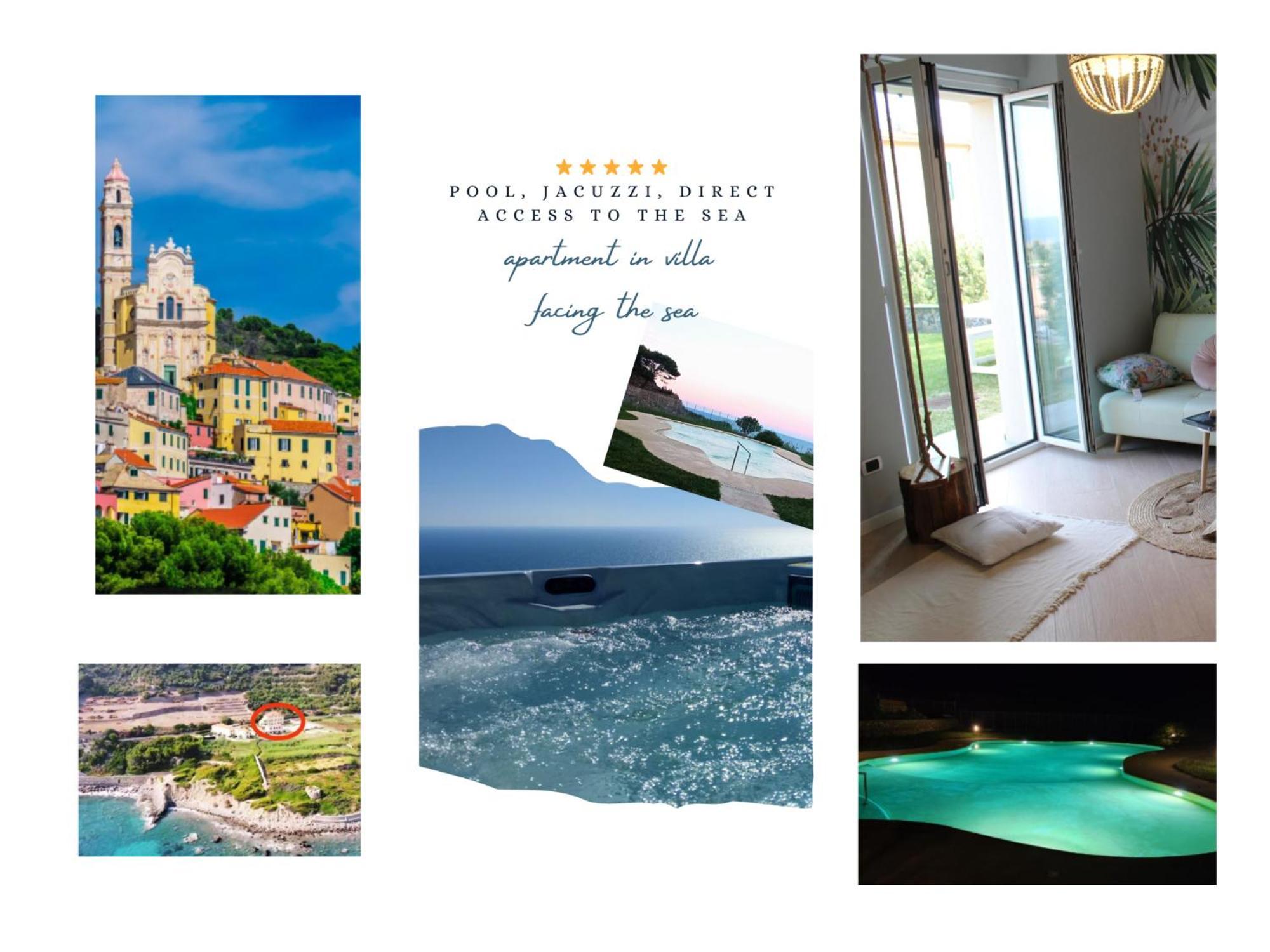 Cluxury-Torre Dei Saraceni Boutique Apt By The Sea Beach, Pool,Private Jacuzzi, Parking チェルヴォ エクステリア 写真